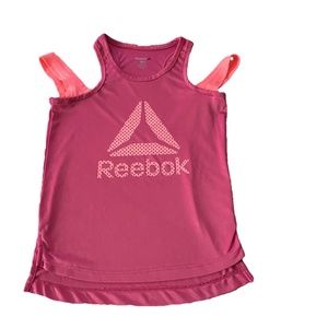 Reebok pink active tank top